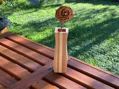 Cedar Flower Vase