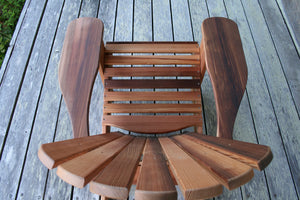 wooden adirondack chairs