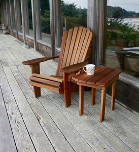adirondack chair and table,